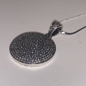 Antique diamond pendant